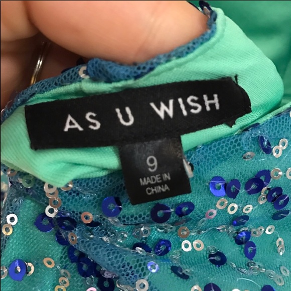 Strapless sequin mermaid prom formal dress 🧜🏻‍♀️ - Picture 5 of 7